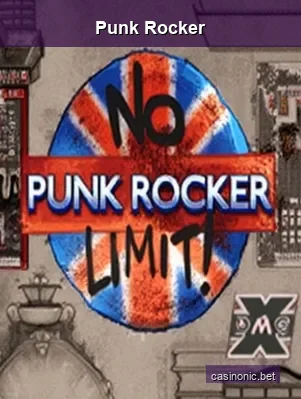 Punk Rocker slot game by Nolimit City - RTP 96.1%