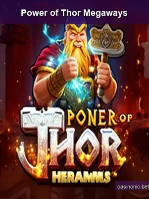 Power of Thor Megaways slot game by Pragmatic Play - RTP 96.5%