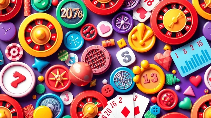 All types of casino games